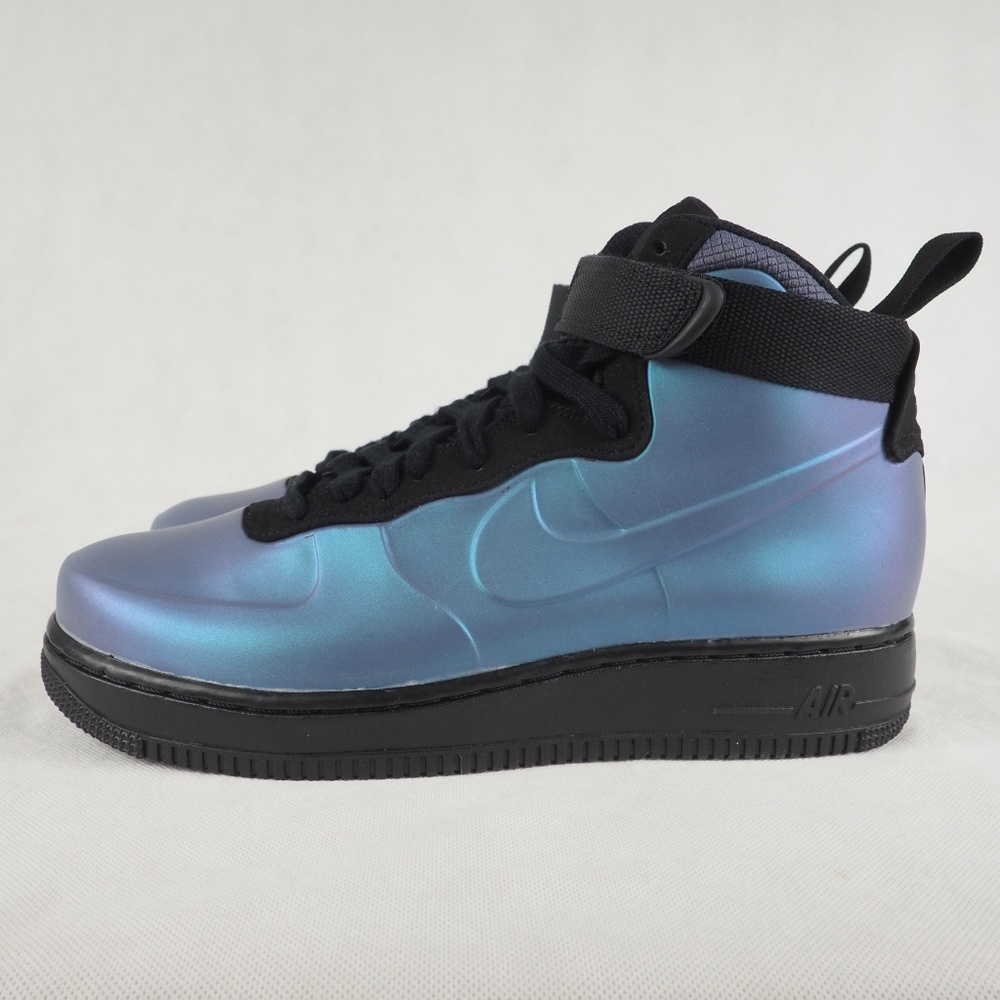Nike Men's Air Force 1 Foamposite Cup Carbon 9.5 - Picture 2 of 7
